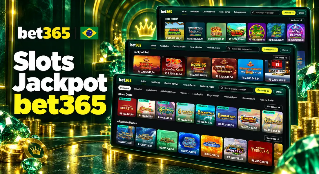 Jogos de slots com jackpot na bet365